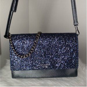 Sparkly Navy Blue Kate Spade Crossbody